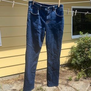 LL Bean boys flannel lined jeans size 16 (big boys)